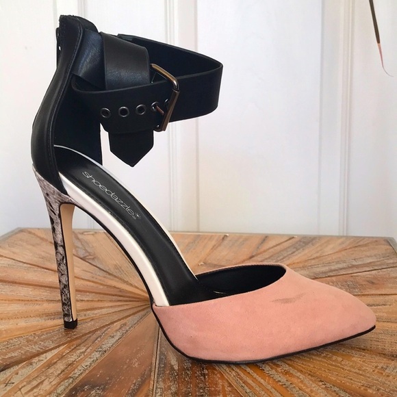 Shoe Dazzle Shoes - NWT Shoe Dazzle Faux Suede Pointed Toe Pumps
